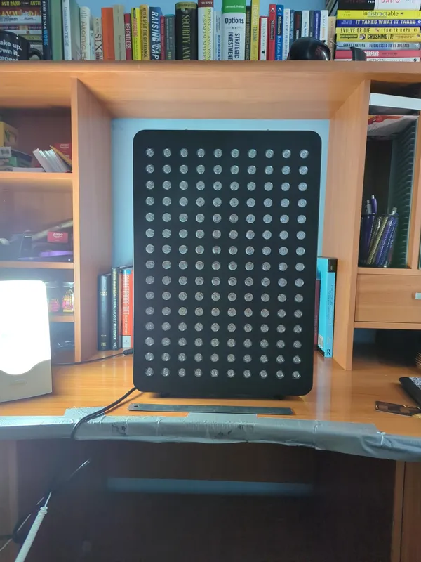 BestQool 250W Rotlicht-Panel mit Standfuß