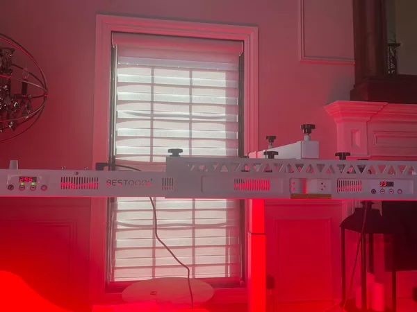 BestQool 500W großflächiges Rotlicht-Panel