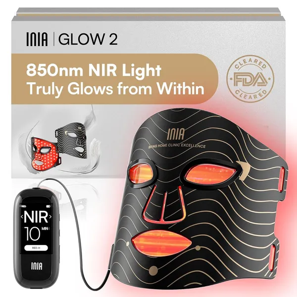 INIA LED Gesichtsmaske Lichttherapie