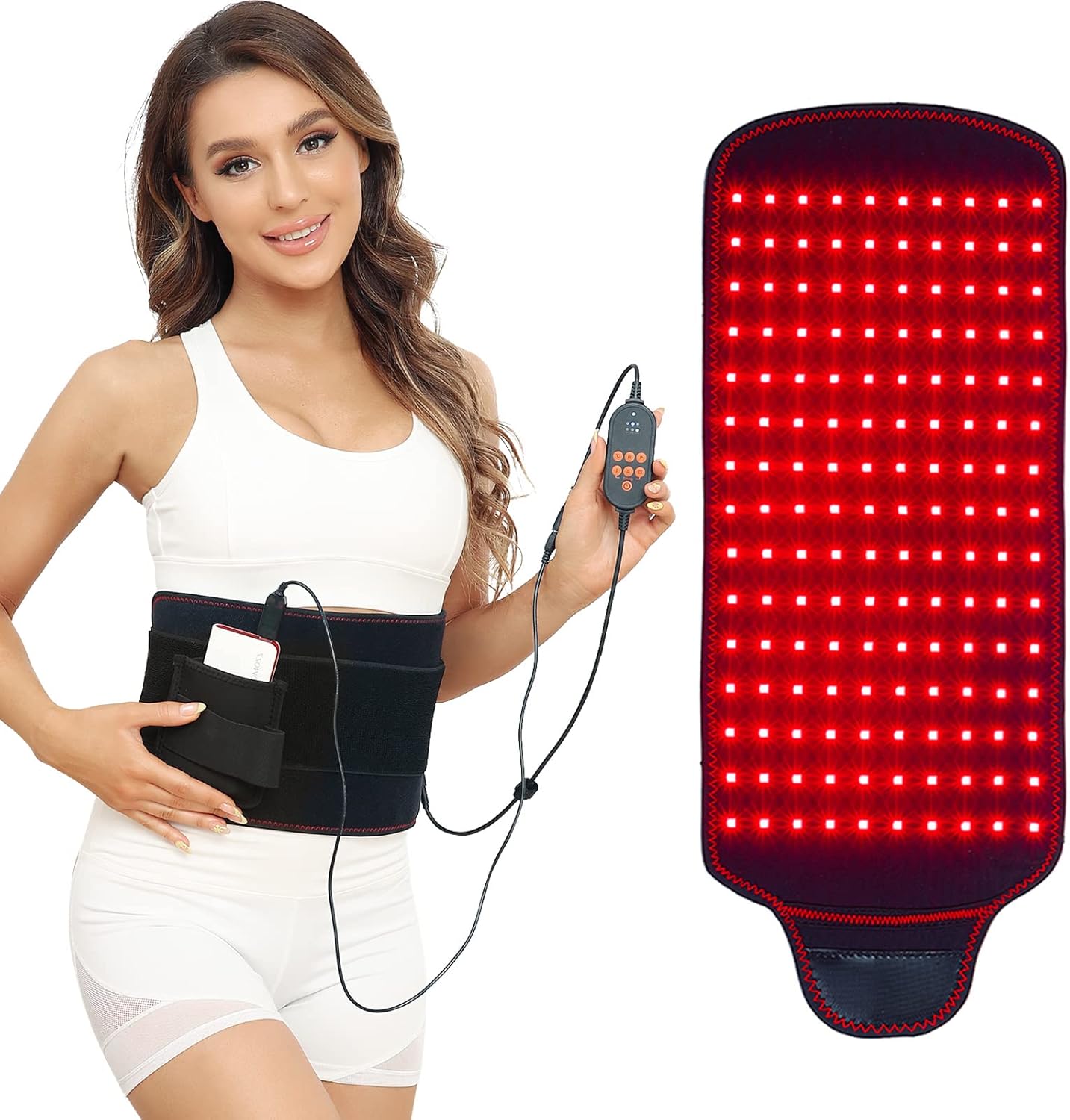 JOBYNA Infrarot- & Rotlichttherapie-Pad