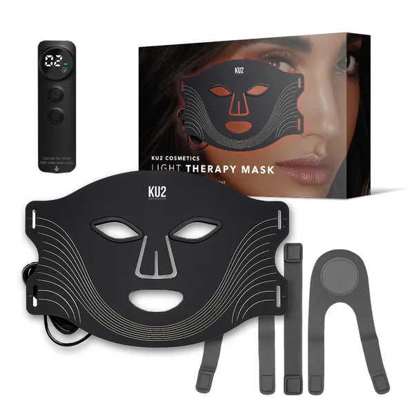KU2 LED Gesichtsmaske mit Rotlicht