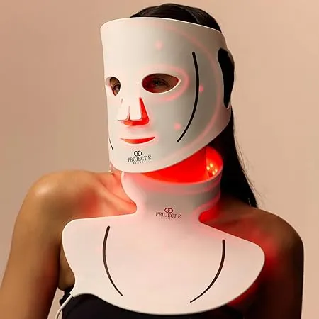 Project E Beauty Lumalux Face+ LED-Maske für Gesicht und Hals
